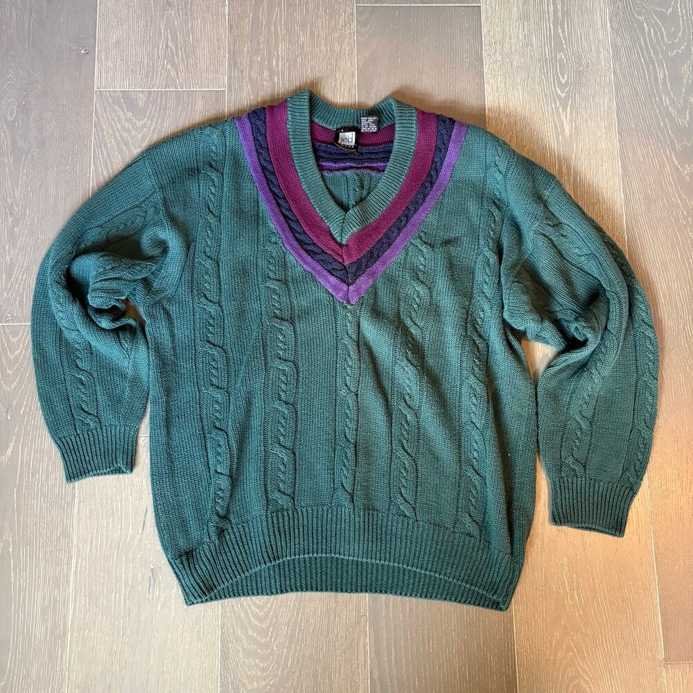 Vintage V Neck Sweater